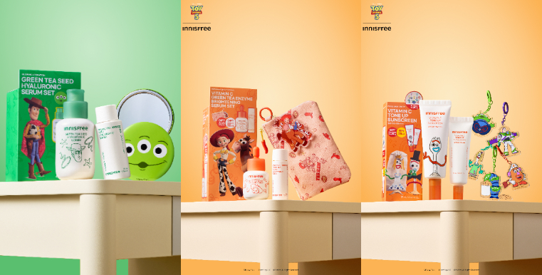 INNISFREE玩具總動員聯名